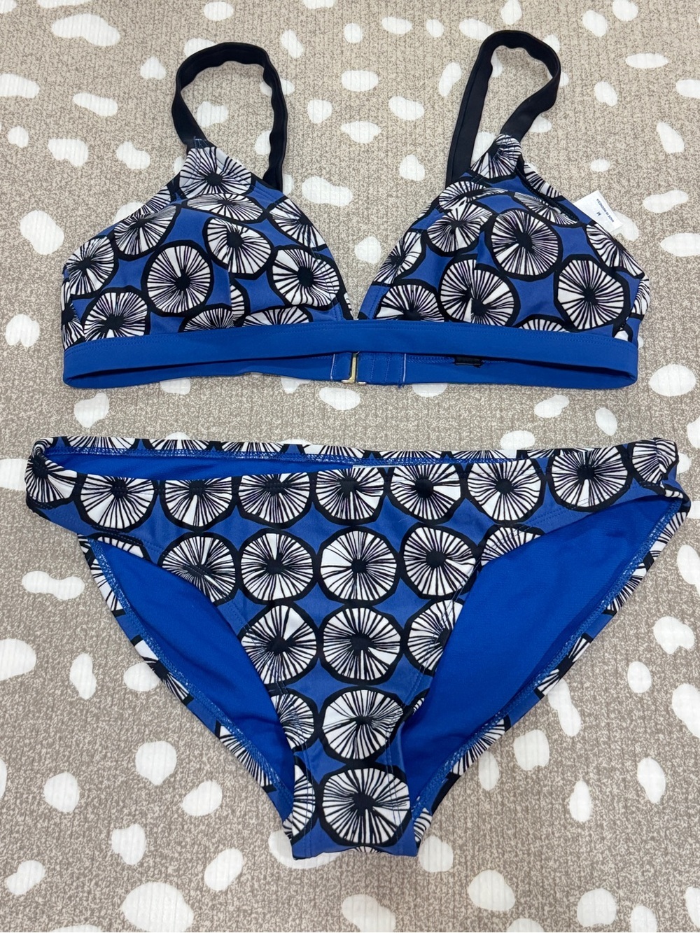 NEW Marimekko Appelsiini Resort Circular Pattern Bikini set triangle x Target
